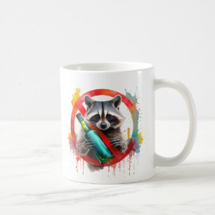 Mug Sobre, Raccoon, Sans alcool, non alcoolisé