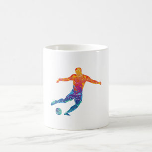 Mug Soccer aquarelle