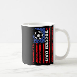 Mug Soccer Dad Usa Flag All American Fathers 