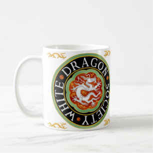 Mug Société blanche de dragon