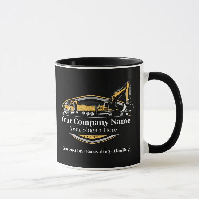 Mug Société de construction d'équipement lourd profess (Droite)