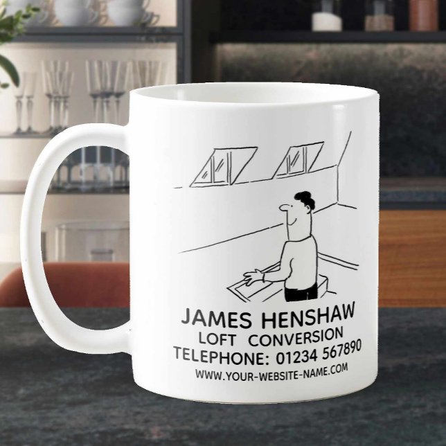 Mug Société de conversion de loft ou de conversion de  (Créateur téléchargé)