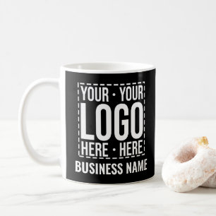 Mug Société de logo d'entreprise personnalisé moderne