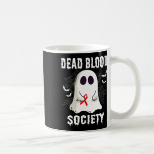 Mug Société de sang mort fantôme Sensibilisation au ca