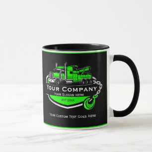 Mug Société professionnelle de remorquage, service de 
