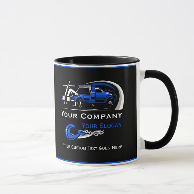 Mug Société professionnelle de remorquage, service de  (Droite)