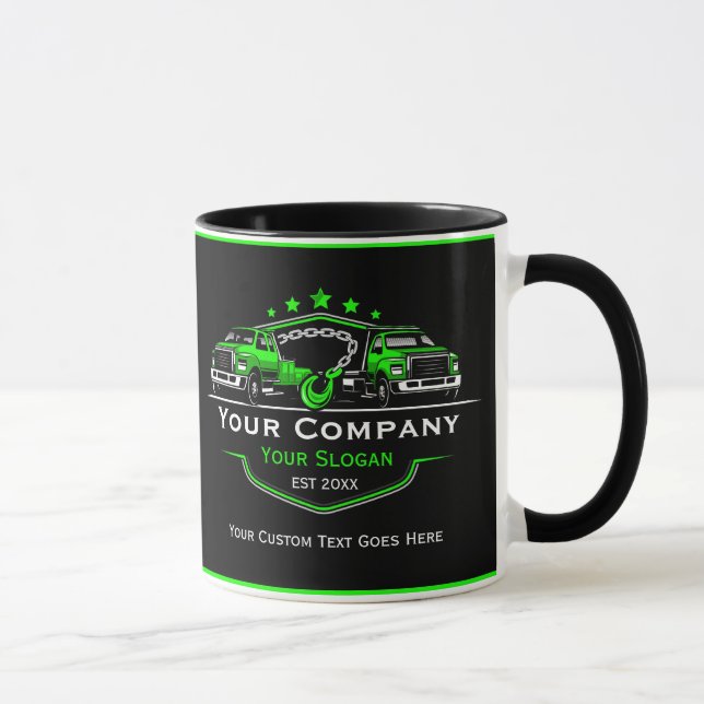 Mug Société professionnelle de remorquage, service de  (Droite)