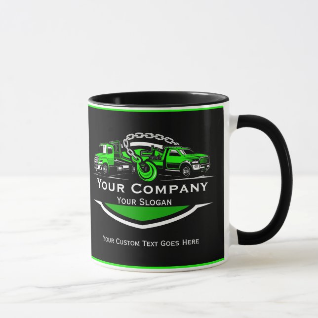 Mug Société professionnelle de remorquage, service de  (Droite)