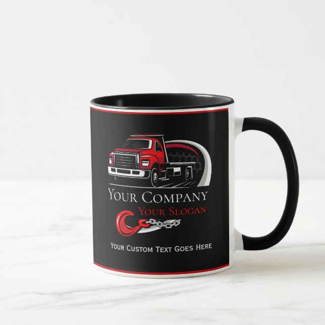 Mug Société professionnelle de remorquage, service de  (Droite)