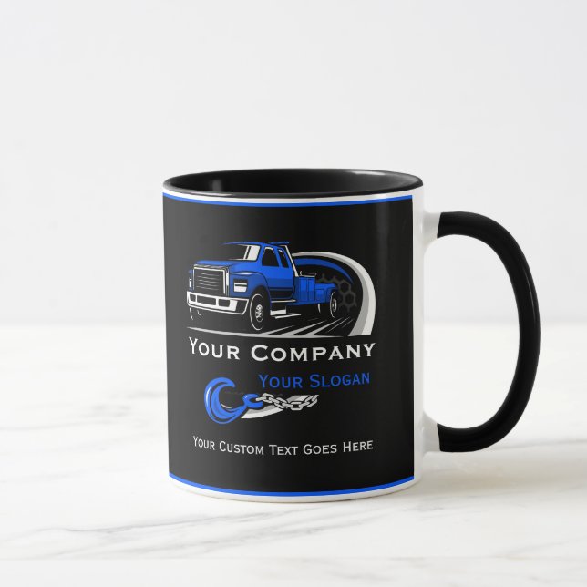 Mug Société professionnelle de remorquage, service de  (Droite)