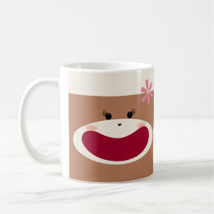 Mug Sock Monkey Smile(Girl)