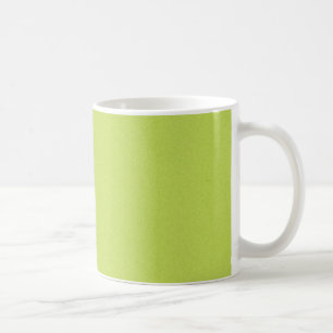 MUG SOCLE EN LIME CLAIR VERT JAUNE