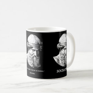 Mug Socrates "Know Nothing" Boug cadeau