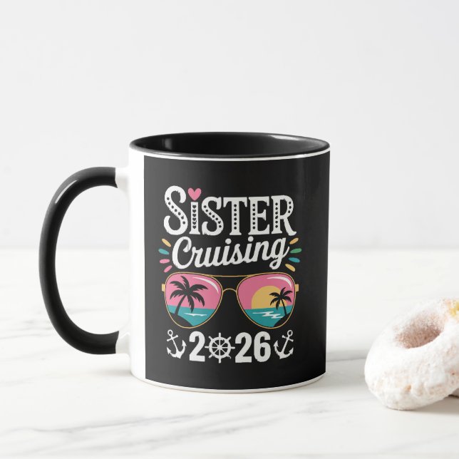 Mug Sœur Croisière 2026 (Avec donut)