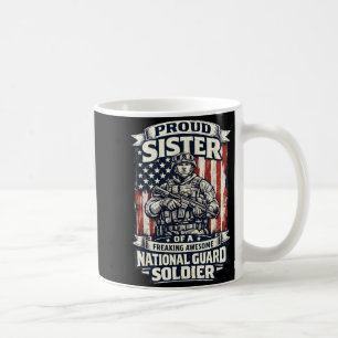 Mug Sœur fière soldat de la Garde nationale Militaire