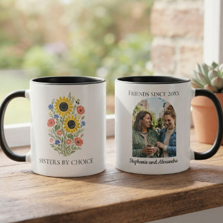 Mug Sœurs Fleur Sauvage par Choix Botanique
