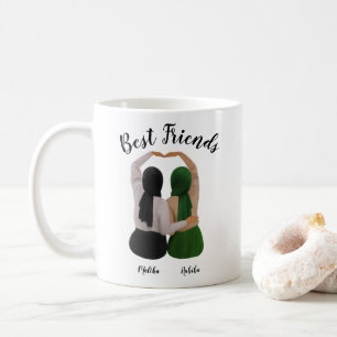 Mug Soeurs Forever Cadeau Hijabi personnalisé