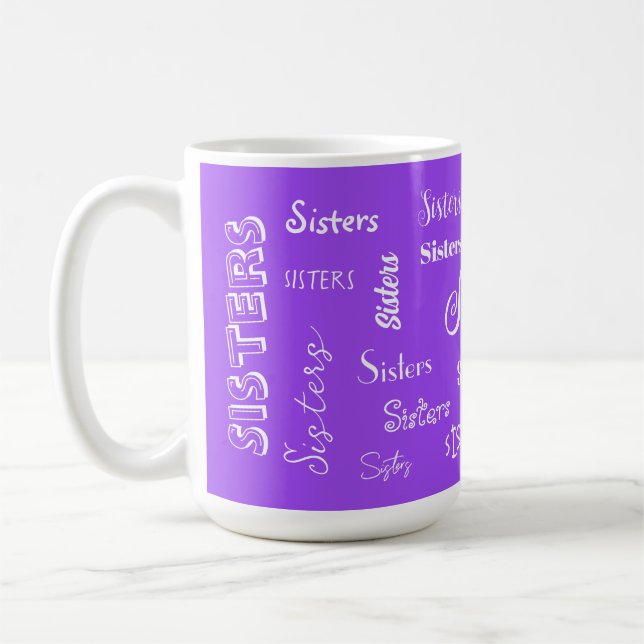 Mug Soeurs pourpres Pour Toute Signature (Gauche)
