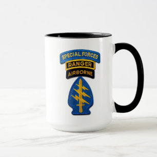 Mug SOF SFG SOC des bérets verts SF de groupe de