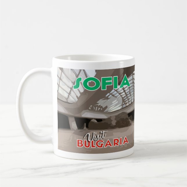 Mug Sofia, visite Bulgarie J'aime (Gauche)