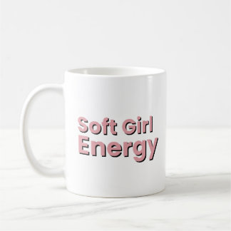 Mug Soft Girl Energy Aesthetic Anime Girl