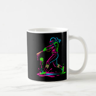 Mug Softball girl ice cream softball drip 