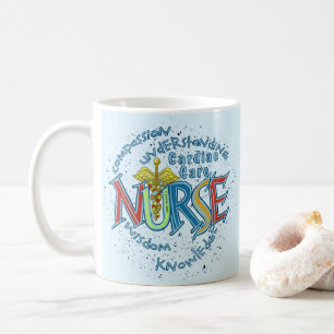 Mug Soins cardiaques Infirmière Motto