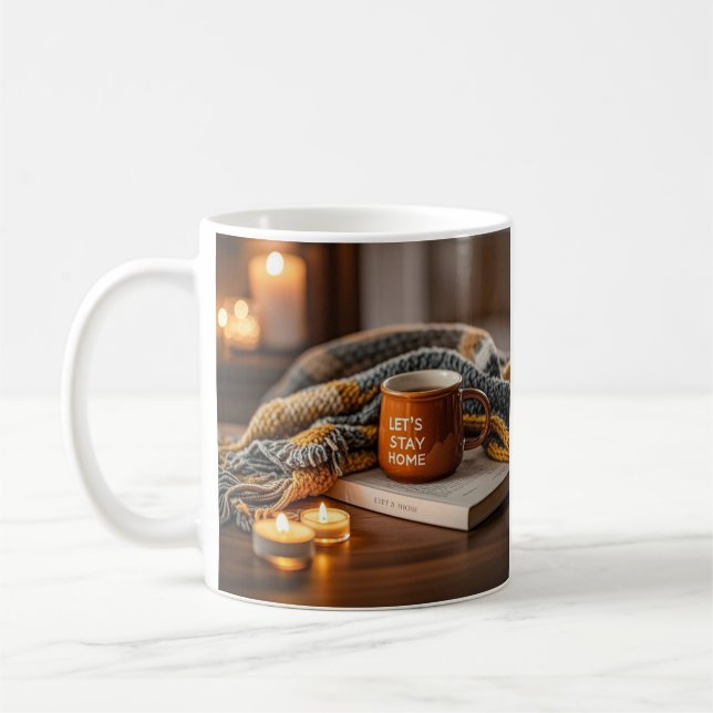 Mug Soirée aux chandelles chaleureuses et cosy (Gauche)