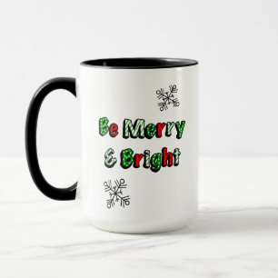Mug Sois Joyeux et brillant Noël festif