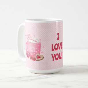 Mug Sois Mon Cacao Valentin, Cookies, Rose Sucré N Rou