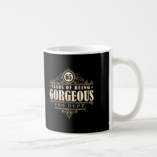 Mug soixante-cinquième Anniversaire (65 ans d'être