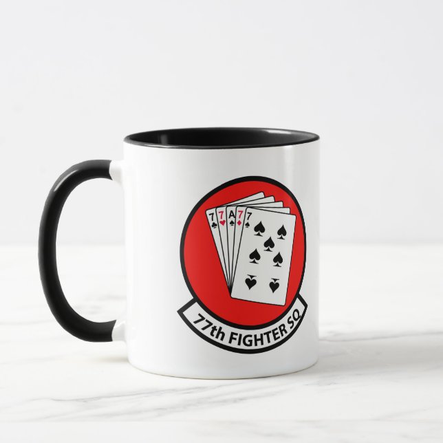 Mug soixante-dix-septième Escadron de chasse (Gauche)