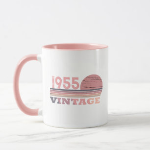 Mug Soixante-dix vintages 70e anniversaire personnalis