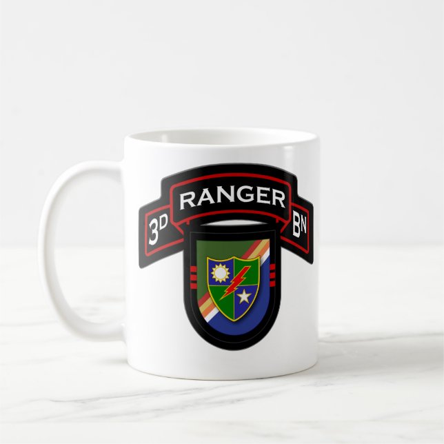 Mug soixante-quinzième Régiment de Rangers, 3d (Gauche)
