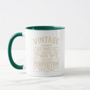 Mug Soixante vintage 60e anniversaire personnalisée