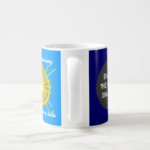 Mug Solaire Eclipse Lune ombre soleil drôle personnali