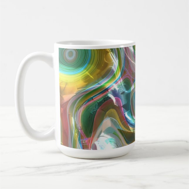 Mug Solar Opal Fluid Fantasy (Gauche)