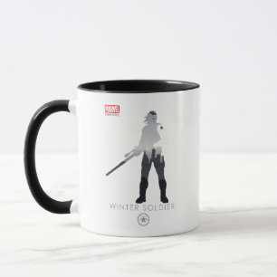 Mug Soldat de l'Hiver Silhouette Héroïque