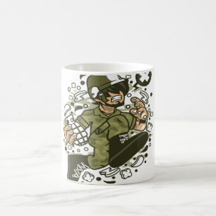 Mug Soldat en marche