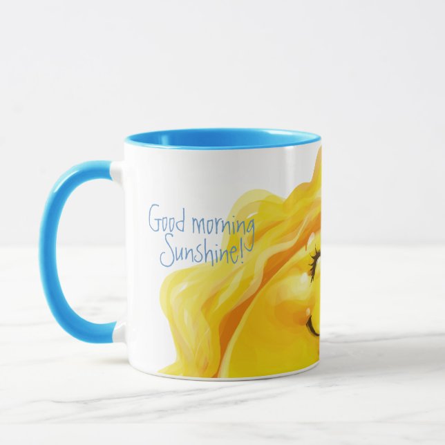 Mug Soleil bonjour ! (Gauche)