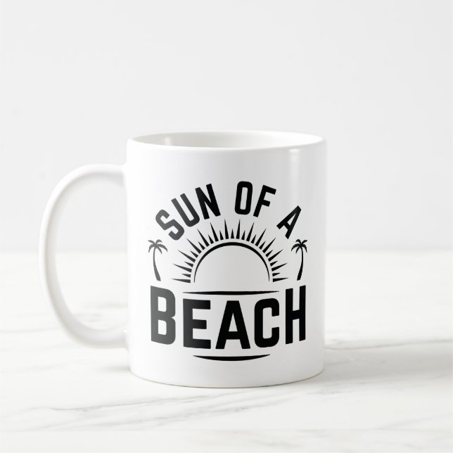 Mug Soleil D'Une Plage (Gauche)