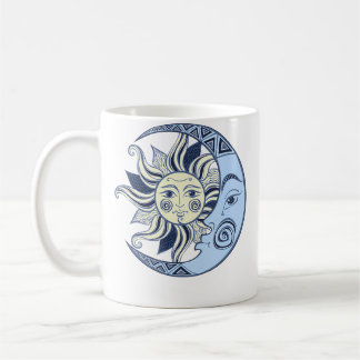 Mug Soleil et Lune Célestes Boho