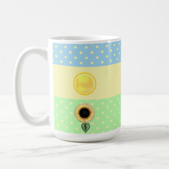 Mug Soleil et Pois (Gauche)