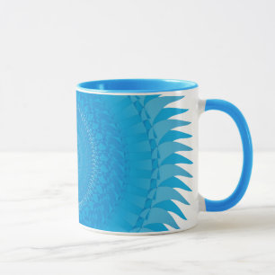 Mug Soleil Mandala bleu clair