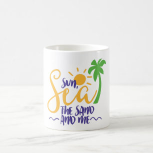 Mug Soleil mer le sable et moi