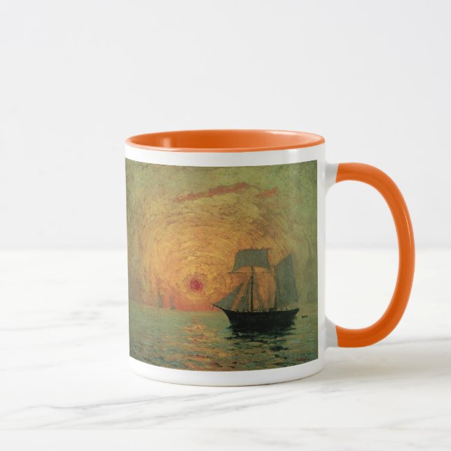 Mug Soleil rouge par Maxime Maufra, impressionnisme Vi (Droite)
