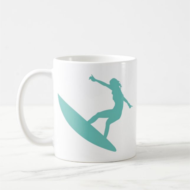 Mug Soleil, sable et vagues (Gauche)
