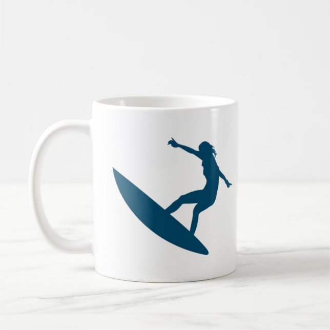 Mug Soleil, sable et vagues (Gauche)