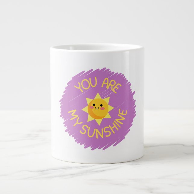 Mug soleil souriant (Devant)
