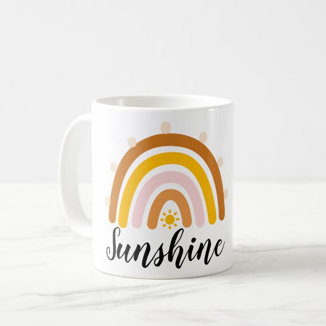 Mug Soleil - Sunshine Arc-en-ciel (Devant gauche)
